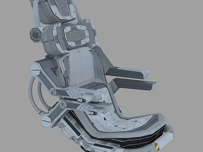 Next Generation PBR Space Suspension Chair Science Fiction Chair Technology Chair Mechanical Chair Driving Chair Science Fiction Chair Technology Chair 3d model