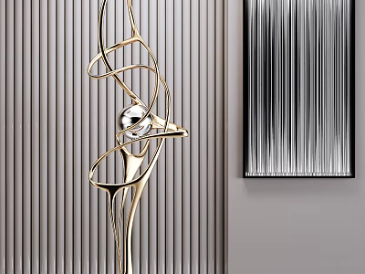 Modern Sculpture Ornaments 3d model