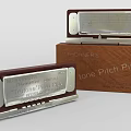 Hohner's Super Lute And Titone Pitch Pipe Musical Instruments With Box