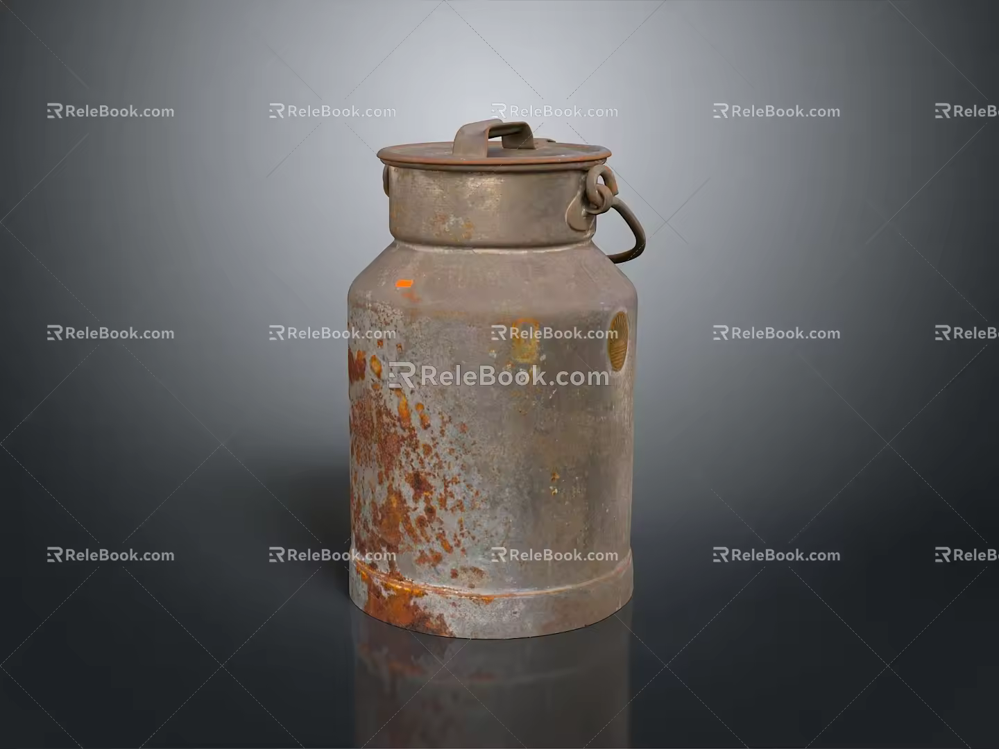 Jar Milk Jar Jar Jar Jar Realistic Container 3d model