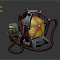 Sci-fi Items Sci-fi Components High-tech Components Sci-fi Equipment Sci-fi Scene Sci-fi Environment Game Scene 3d model