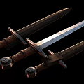 Modern Sword 3d model