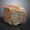 Rock Block Rock Block Rock Specimen Boulder Big Stone Block Rock Stratum Rock Stratum Rock Stratum Rock 3d model
