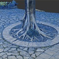 Modern Tree Tree Cartoon 3d model