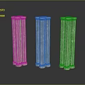Columns Stone Columns Stone Columns Old Columns Roman Columns Roman Columns Classical Columns Greek Columns 3d model