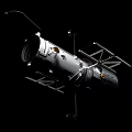 Hubble Telescope 3d model