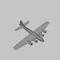 Military Green Fighter Aircraft Flying With Twin Propellers And Aerodynamic Wing Structure