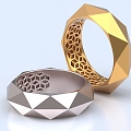 Ring Gold Ring Jewelry Bracelet Gold Jewelry Jewelry Ornaments Bracelet 3d model