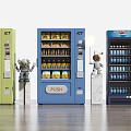 modern vending machine vending machine 3d model