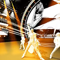 Vibrant Music Festival Stage With Bright Lighting And Decorative Background Elements