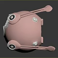 Modern Spaceship Spacecraft 3d model