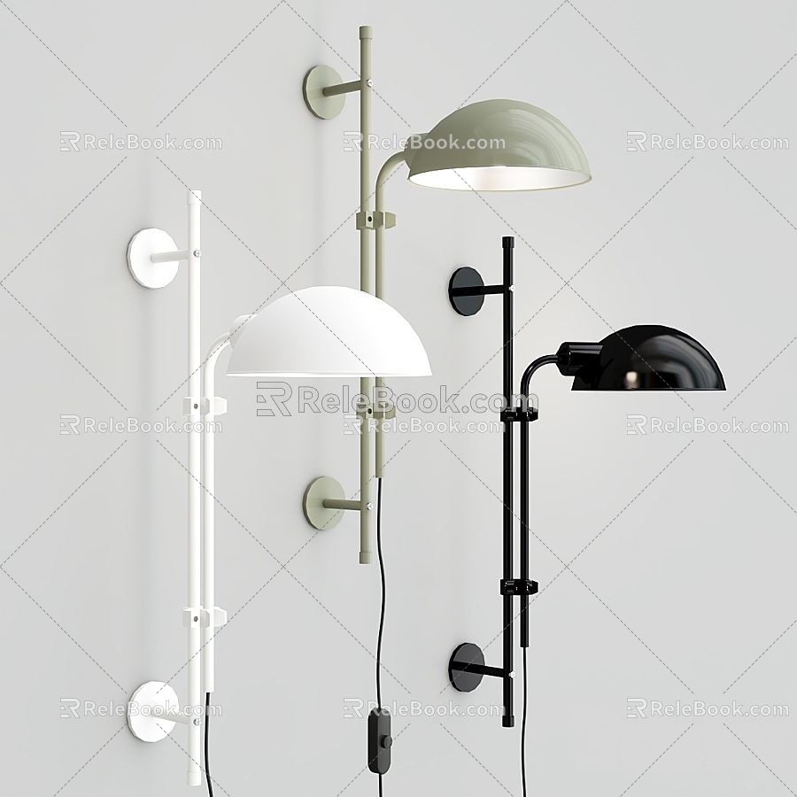 Modern wall lamp 3d model