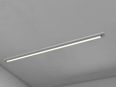 Slim Recessed LED Light Kitchen Appliance with Soft Lighting for Modern White Ceiling 3d model
