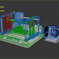 Advanced 3D Bioprinter With Biological Material Printing Head And Control Unit
