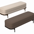 Modern Italian Poliform Sofa Stool Bench Foot 3d model