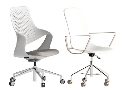 Modern office chair combination model