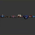 Diverse 3D Character And Creature Models With Unique Designs And Poses