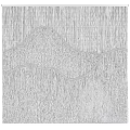 Artistic Woven Room Divider With Brown Beige Mountain Shape Tassel Design For Interior