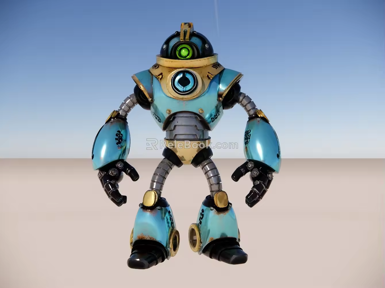 Robot toy electric robot 3d model