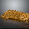 Natural Wood Stone Material With Rich Brown Texture And Decorative Surface