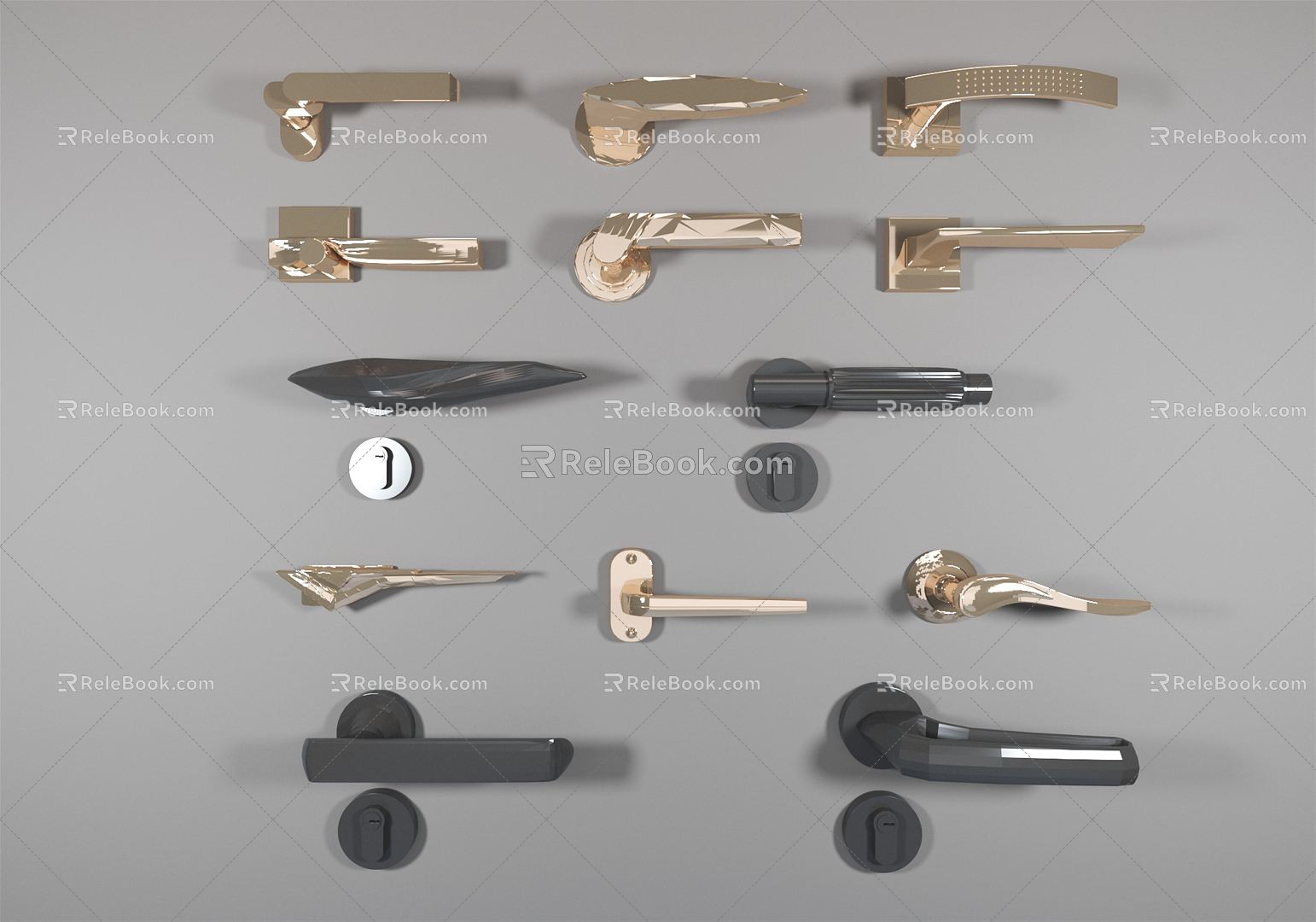 Light Luxury Door Handle Door Handle Door Handle Door Handle Metal Door Handle model