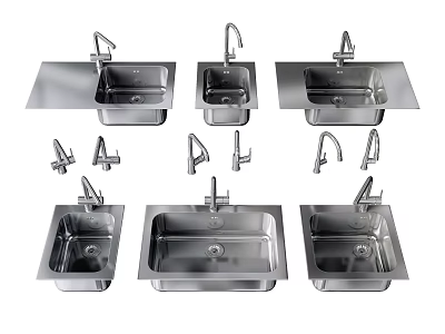 Modern Vegetable Washing Basin Vegetable Washing Basin Sink 3d model