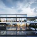 Modern Sales Office Architecture Exhibition Hall Architecture Art Gallery Architecture 3d model