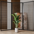 Metal partition 3d model