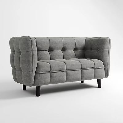 Modern double sofa signal 3d model