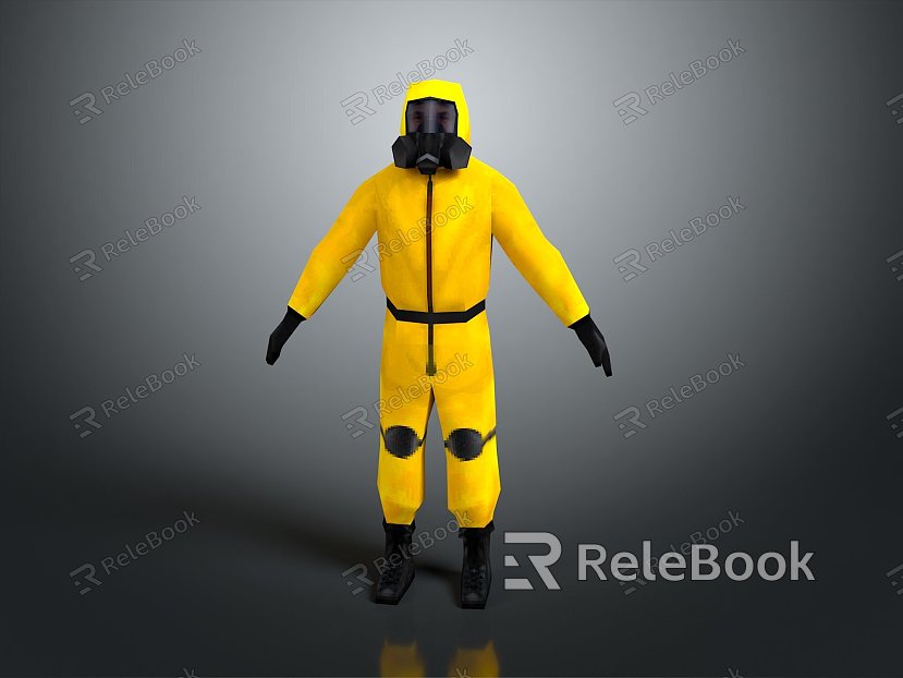 Protective Clothing Biochemical Clothing Protective Clothing Tooling Male Tooling Work Clothing Repairman Clothing Repair Clothing model