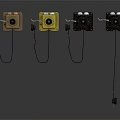 Retro Style Digital Cameras In Multiple Colors With Hanging Straps And Unique Designs