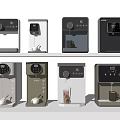 Various Modern Daily Use Appliances With Sleek Designs And Colors For Home