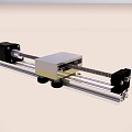 Linear guide 3d model