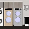 Contemporary Bathroom Cabinet Rack With Wooden Shelves And Wall Mounted Storage Design