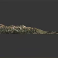 Mountainous Terrain Displaying Rugged Landforms Lush Green Vegetation And Rolling Valleys