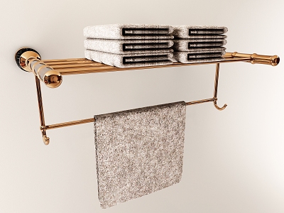 Modern Metal Stainless Steel Towel Rack model