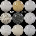 CK PBR Marble Spheres With Various Natural Textures And Designs