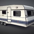 Camping Trailer 3d model