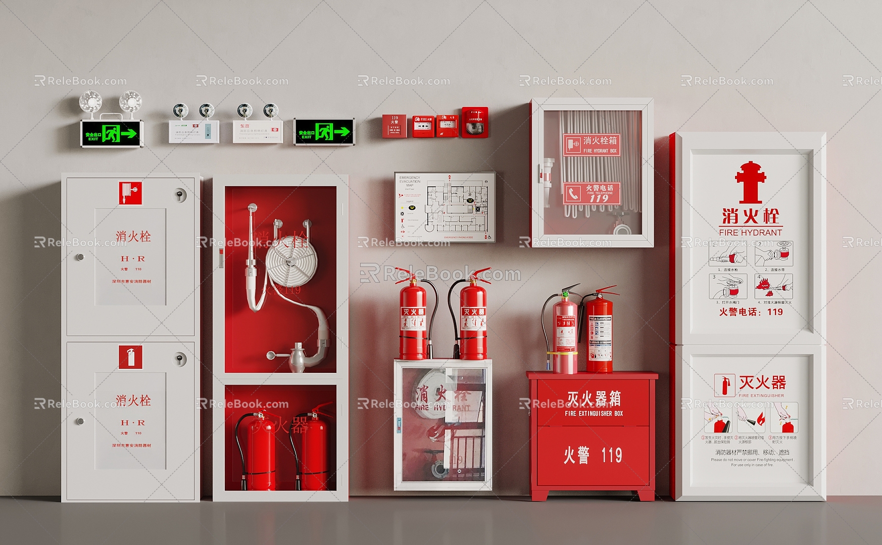 fire extinguisher fire hydrant fire equipment fire door fire station fire extinguisher alarm model