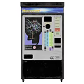 Commercial Equipment Newspaper Vending Machine With Coin Slot Display Panel And Papers