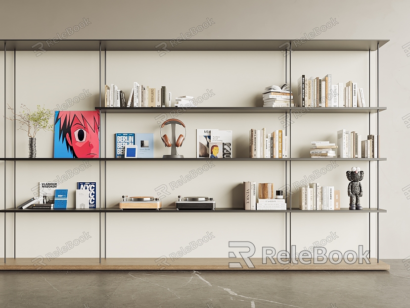 Modern Bookshelf model