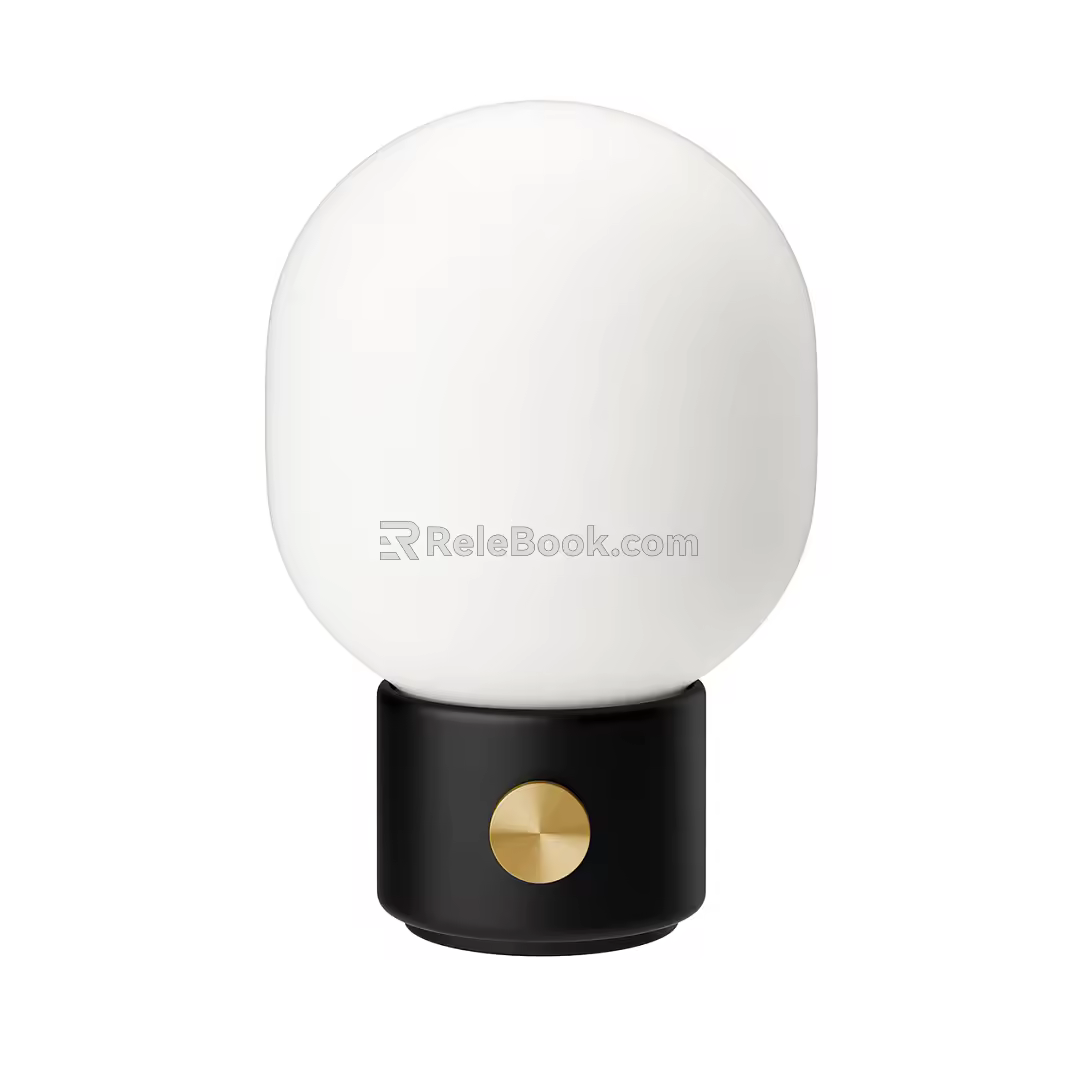 Modern Table Lamp Portable Table Lamp 3d model