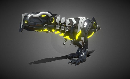 Weapons Mechanical Dinosaurs 3d model