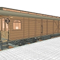 steam train 3d model