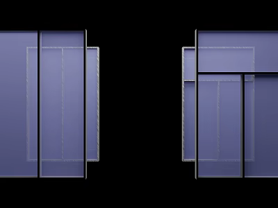 Detailed Casement Window Structural Design With Frame Opening And Architectural Diagram 3d model