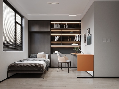 Modern Bedroom Murphy Bed model