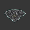 Sparkling Clear Diamond Jewelry Piece With Brilliant Cut And Elegant Design