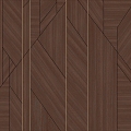 Wood veneer shaped wall panel decorative wall panel 3d model