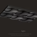 Geometric ceiling lamp 3d model