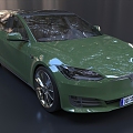 Tesla Car Model S Tesla Car 3d model